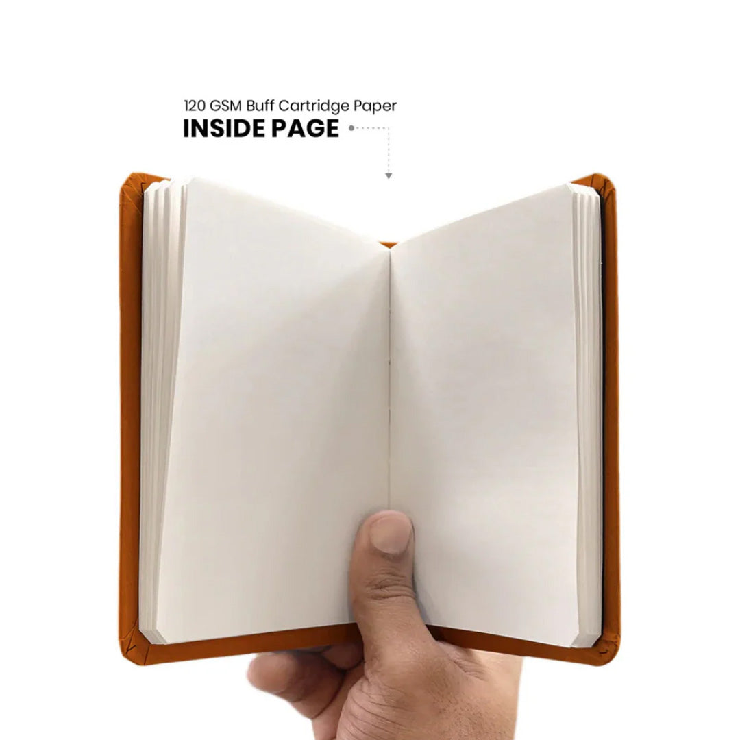 Mooch Handcrafted A5 Plain Notebook