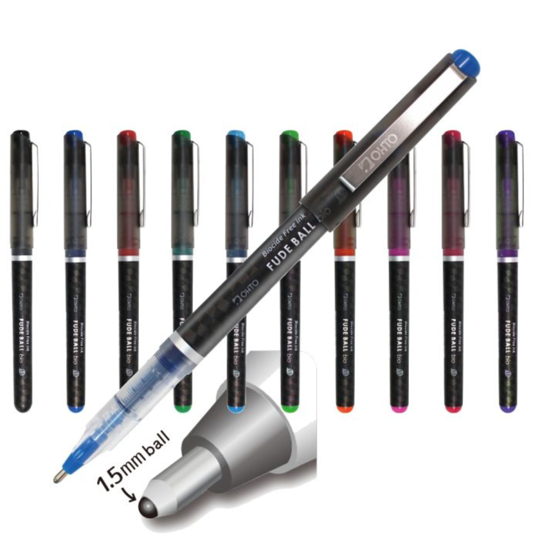 OHTO Fude Ball bio Rollerball Pen - 1.5mm