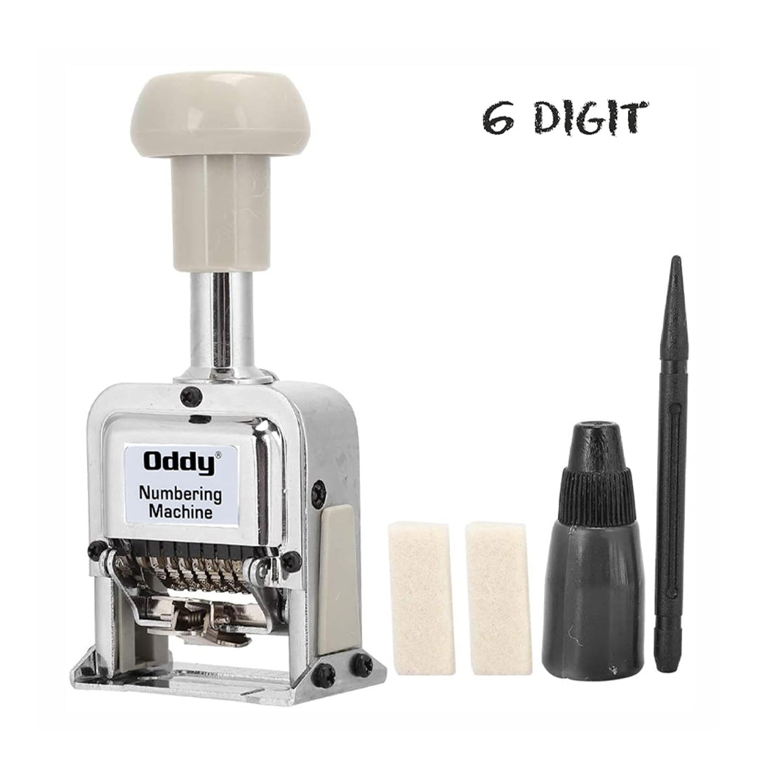 Oddy 6 Numbering Machine