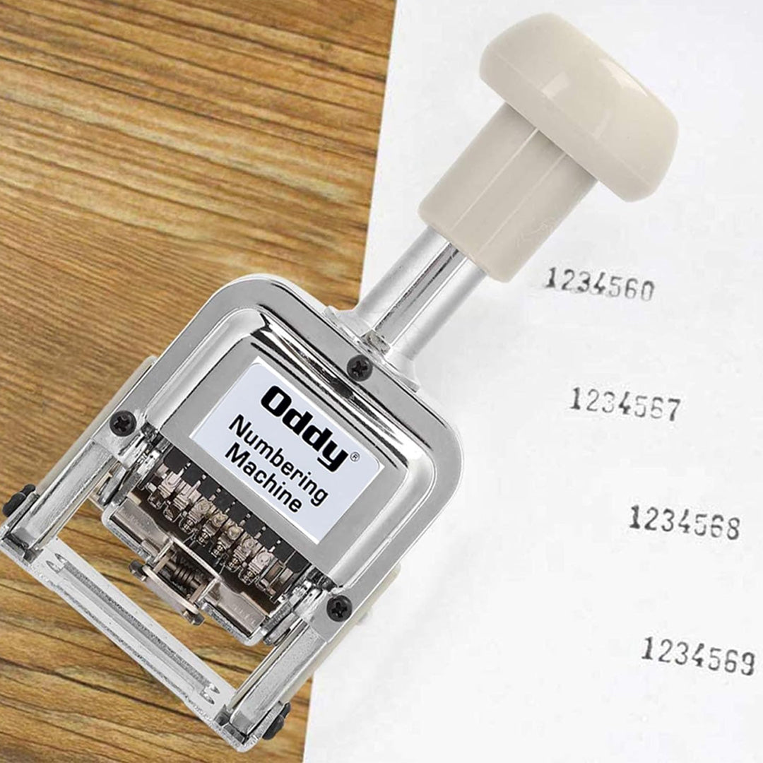 Oddy 6 Numbering Machine