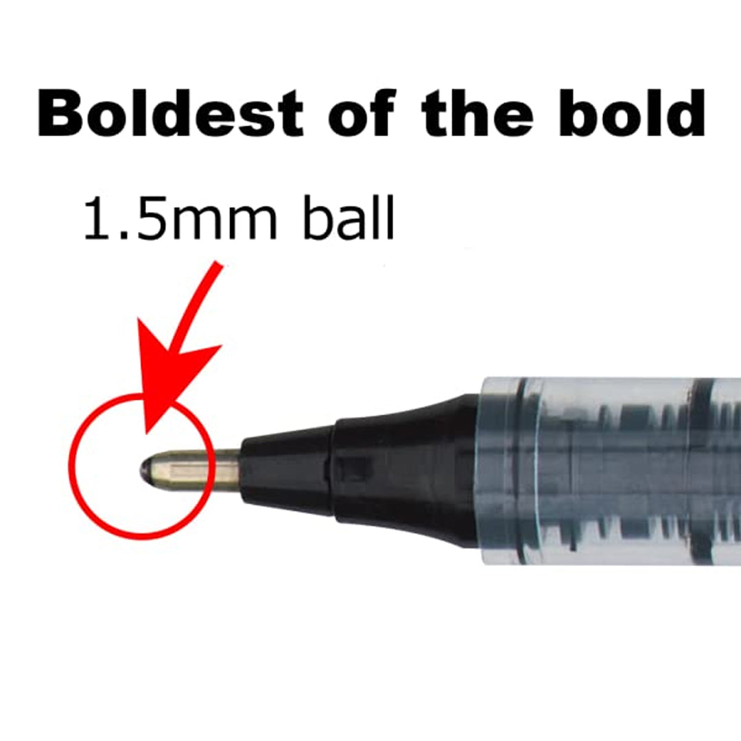 Ohto Fude Ball Color 1.5 ultra-thick  Roller Ball Pen