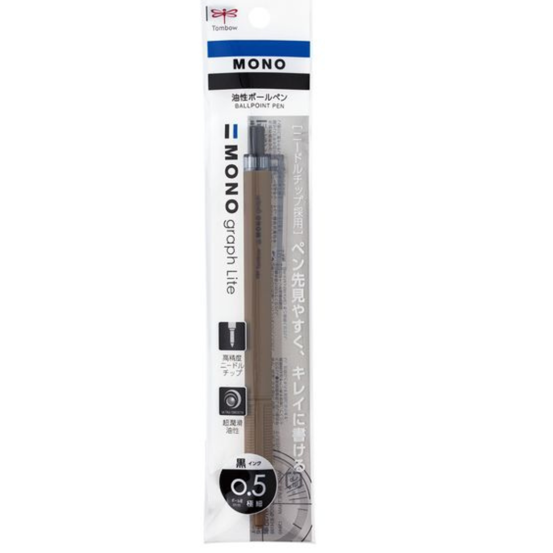 Tombow Oil-based ballpoint pen MONO Graph Light 0.5mm