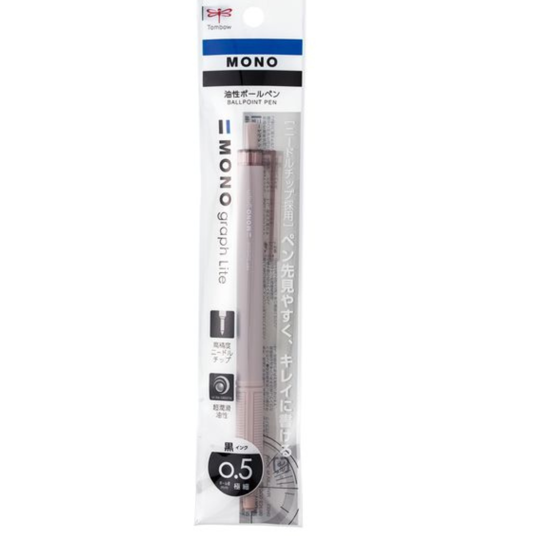 Tombow Oil-based ballpoint pen MONO Graph Light 0.5mm