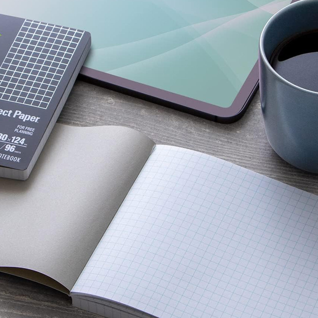 Okina Project Half Note Grid Notebook