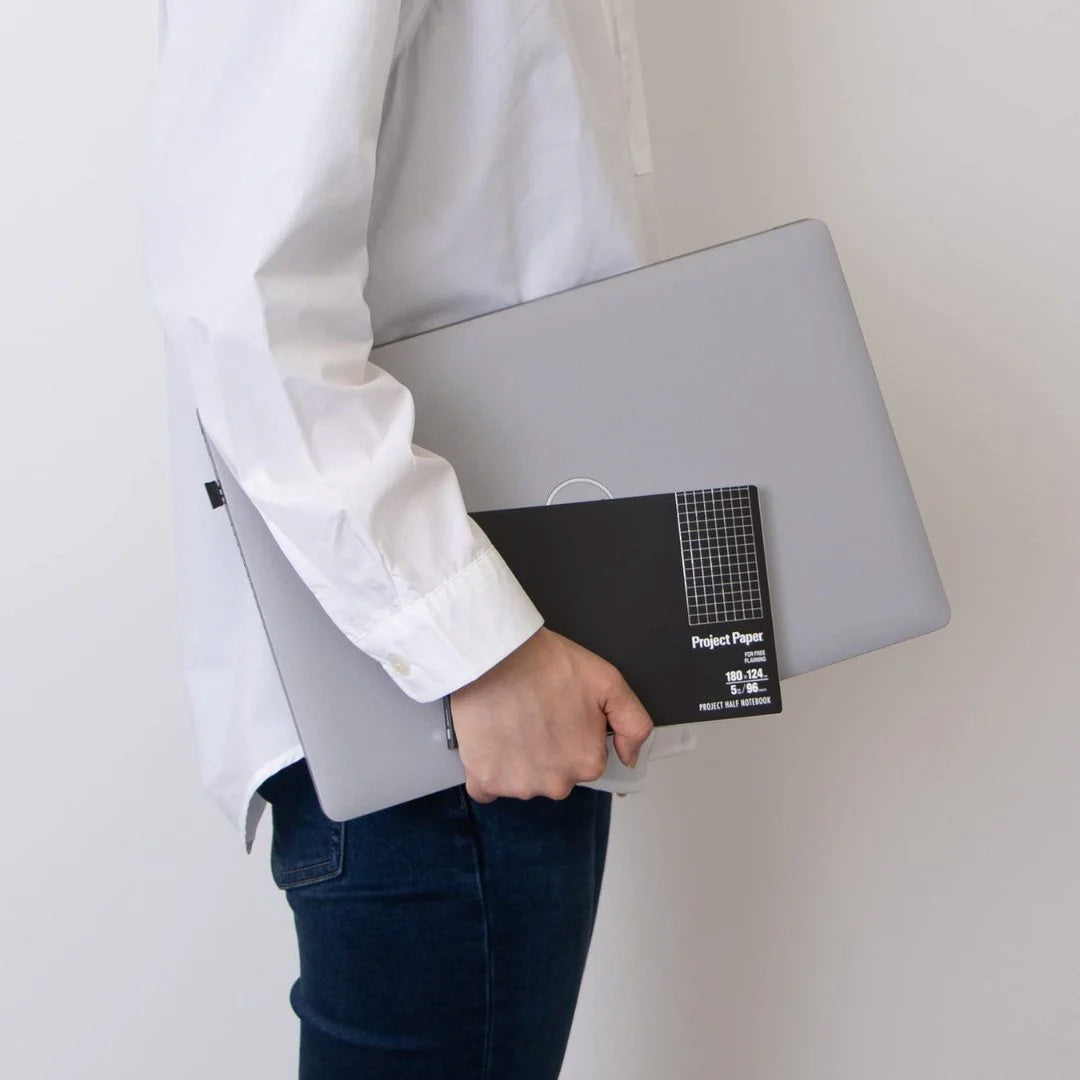 Okina Project Half Note Grid Notebook