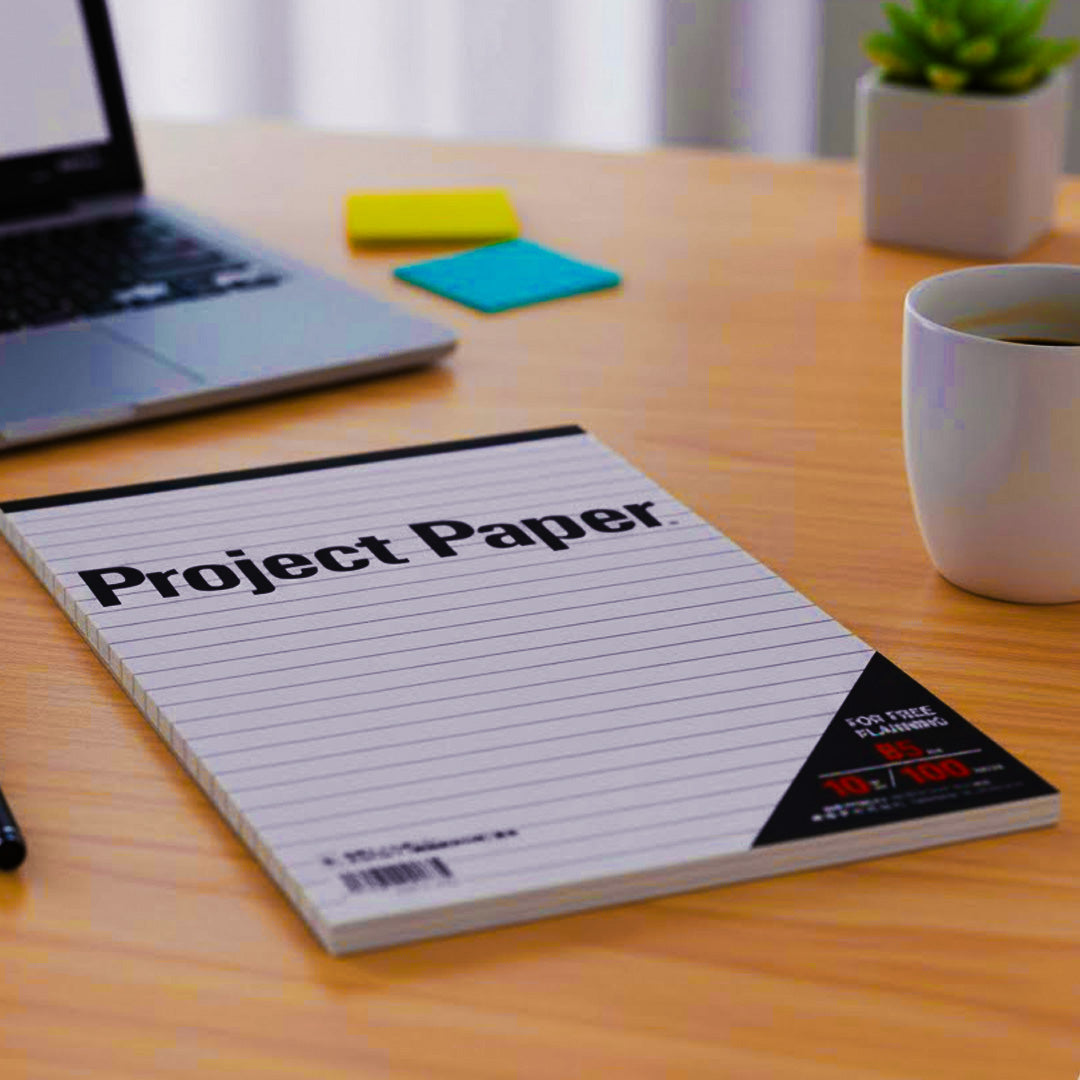 Okina Project Paper Ruled Notepad