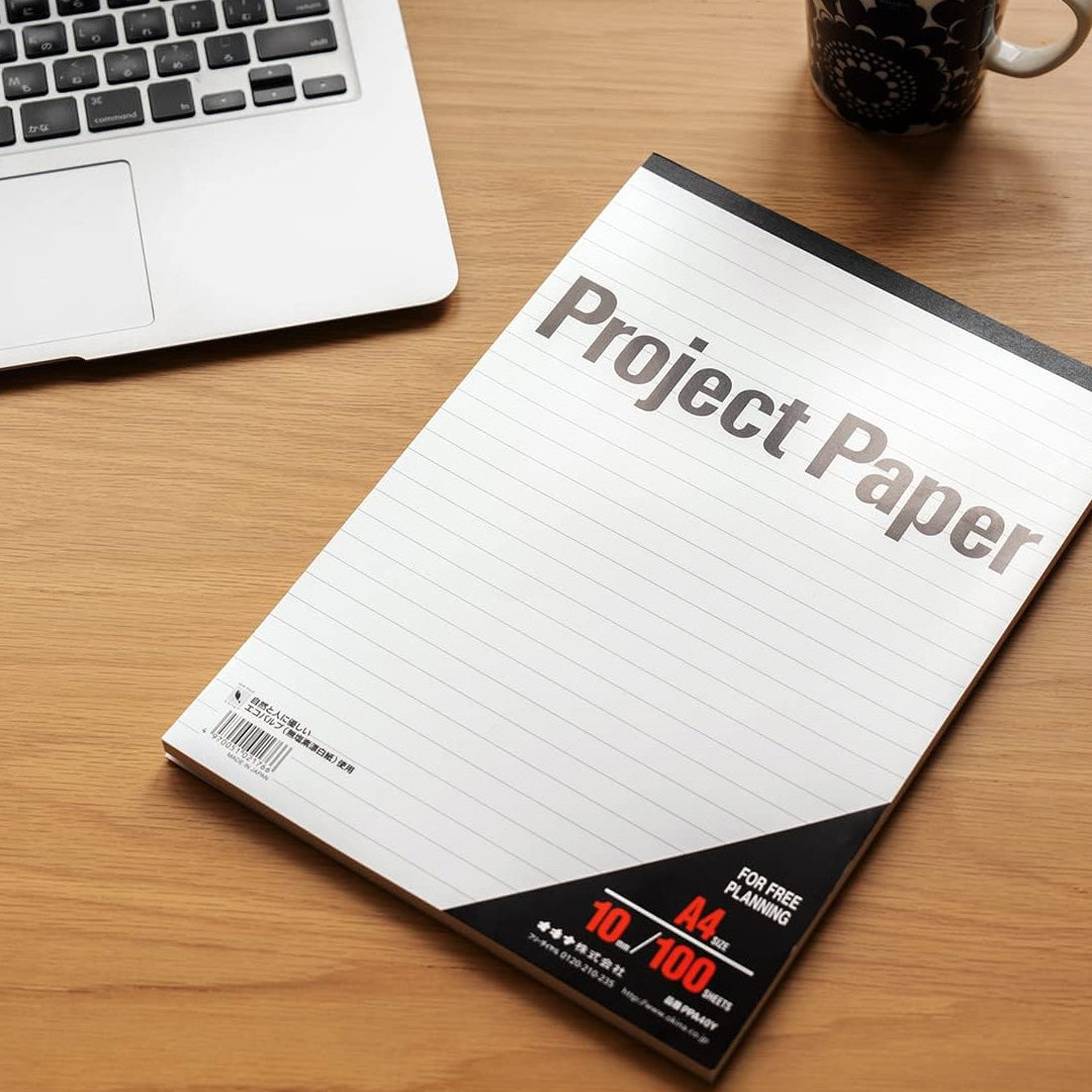 Okina Project Paper Ruled Notepad
