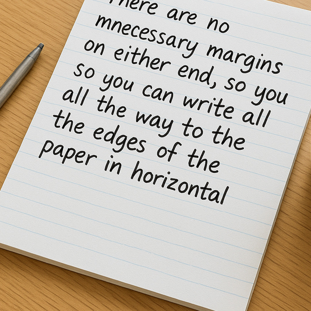 Okina Project Paper Ruled Notepad