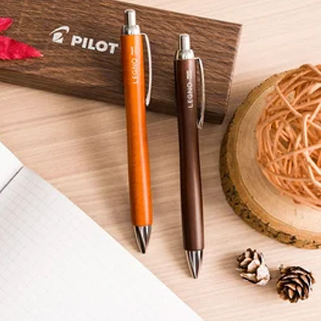 Pilot  Lengo Wooden Shaft Oily Pen