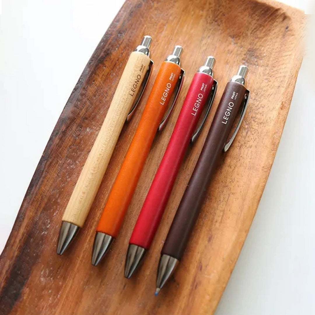 Pilot  Lengo Wooden Shaft Oily Pen