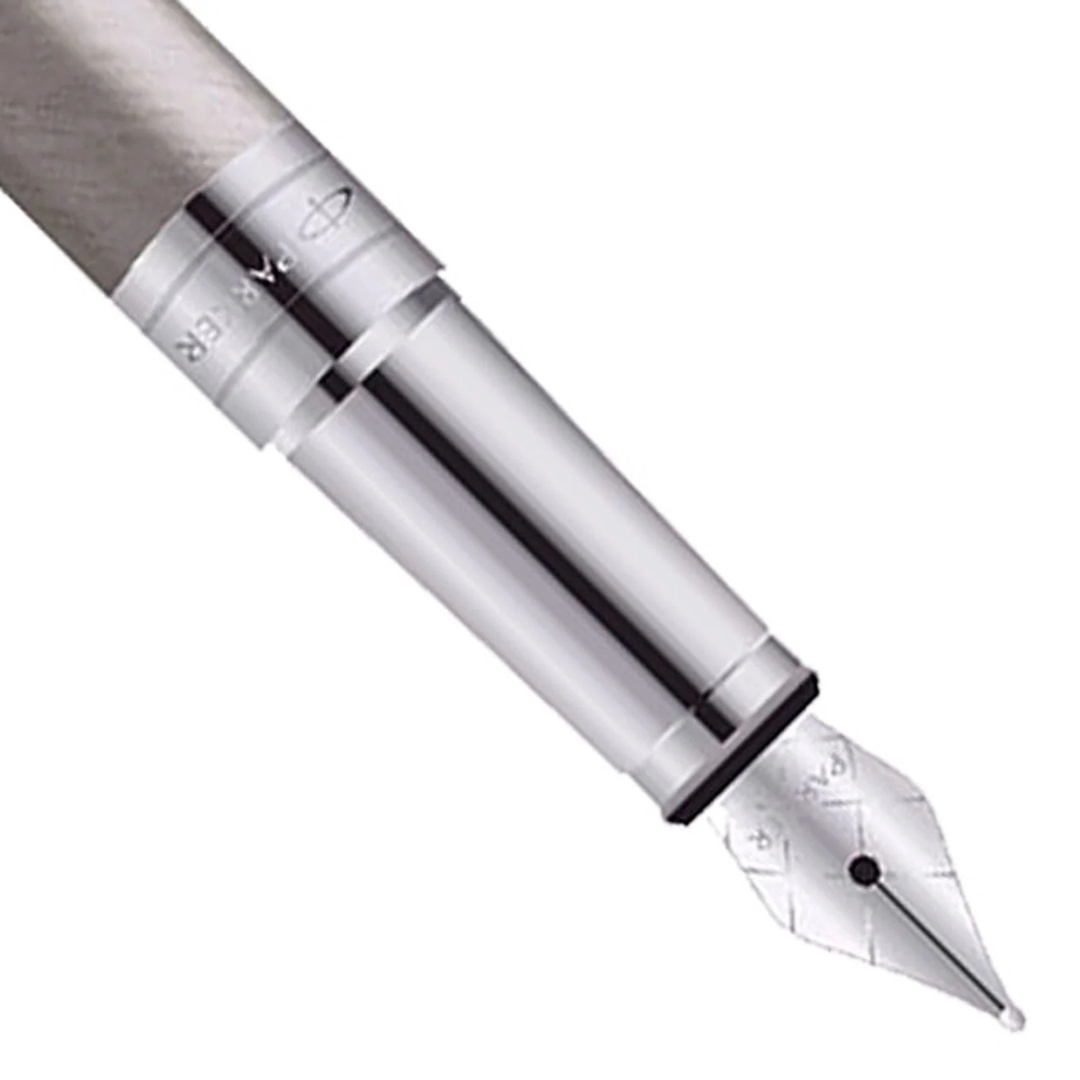 Parker Premium Aster Brushed Metal CT Fountain Pen