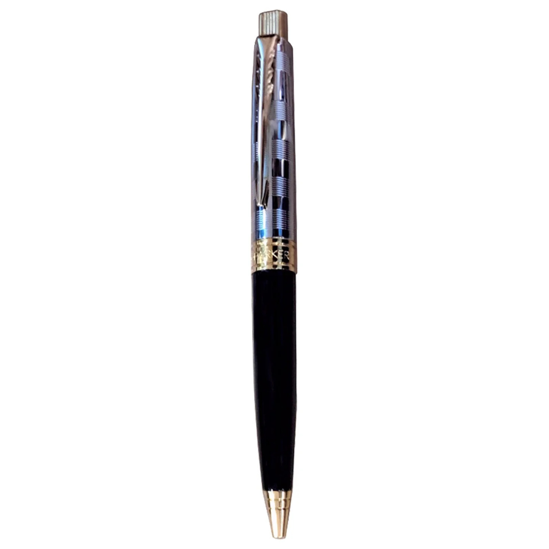 Parker Premium Aster Deluxe Black/Chrome GT Ballpoint Pen 9000037515