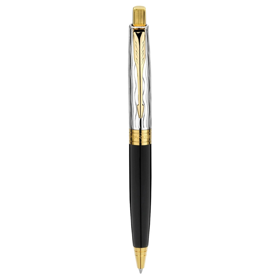 Parker Premium Aster Essential Black/Chrome GT Ballpoint Pen 9000037521
