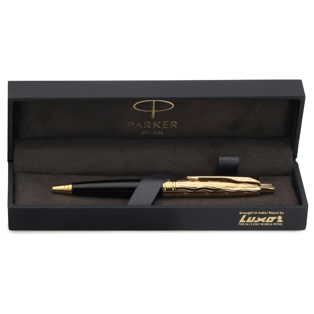 Parker Premium Aster Essential Black/Gold GT Ballpoint Pen 9000037512