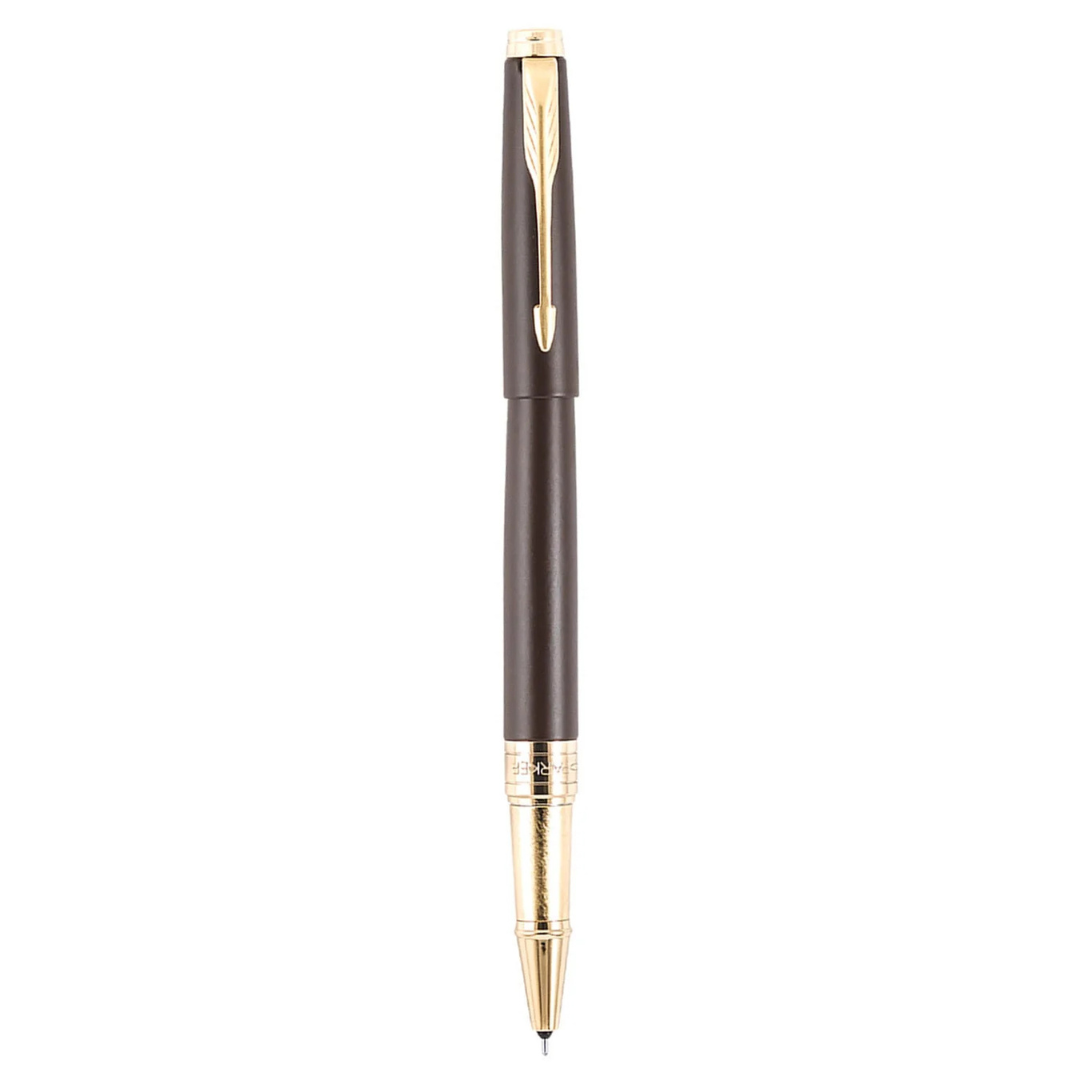 Parker Premium Aster Lacque Brown GT Roller Ball Pen 9000028264