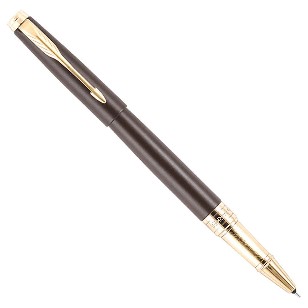 Parker Premium Aster Lacque Brown GT Roller Ball Pen 9000028264
