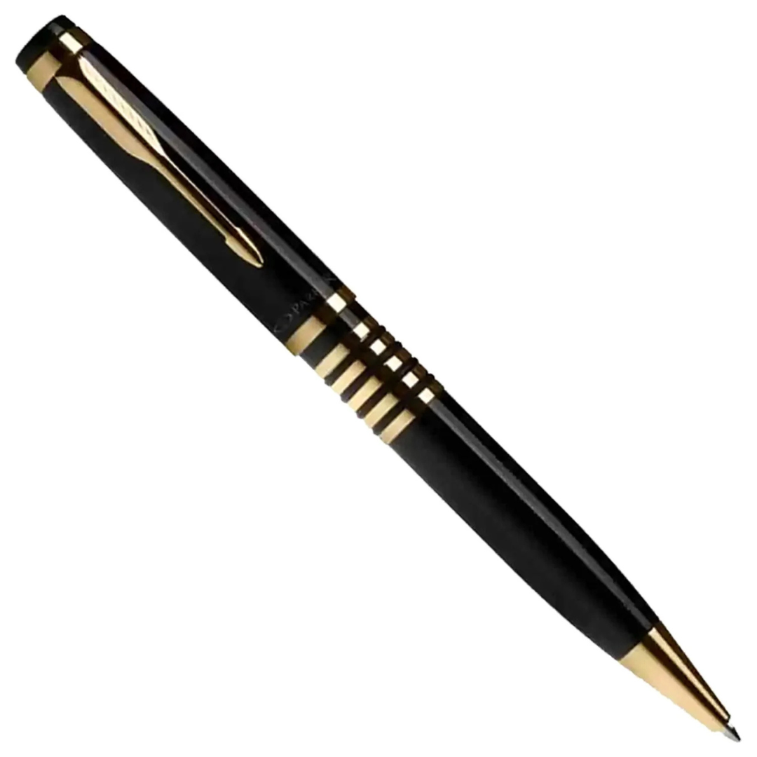 Parker Premium Ellipse Royal Matte Black GT Ballpoint Pen 9000029473