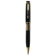 Parker Premium Ellipse Royal Matte Black GT Ballpoint Pen 9000029473