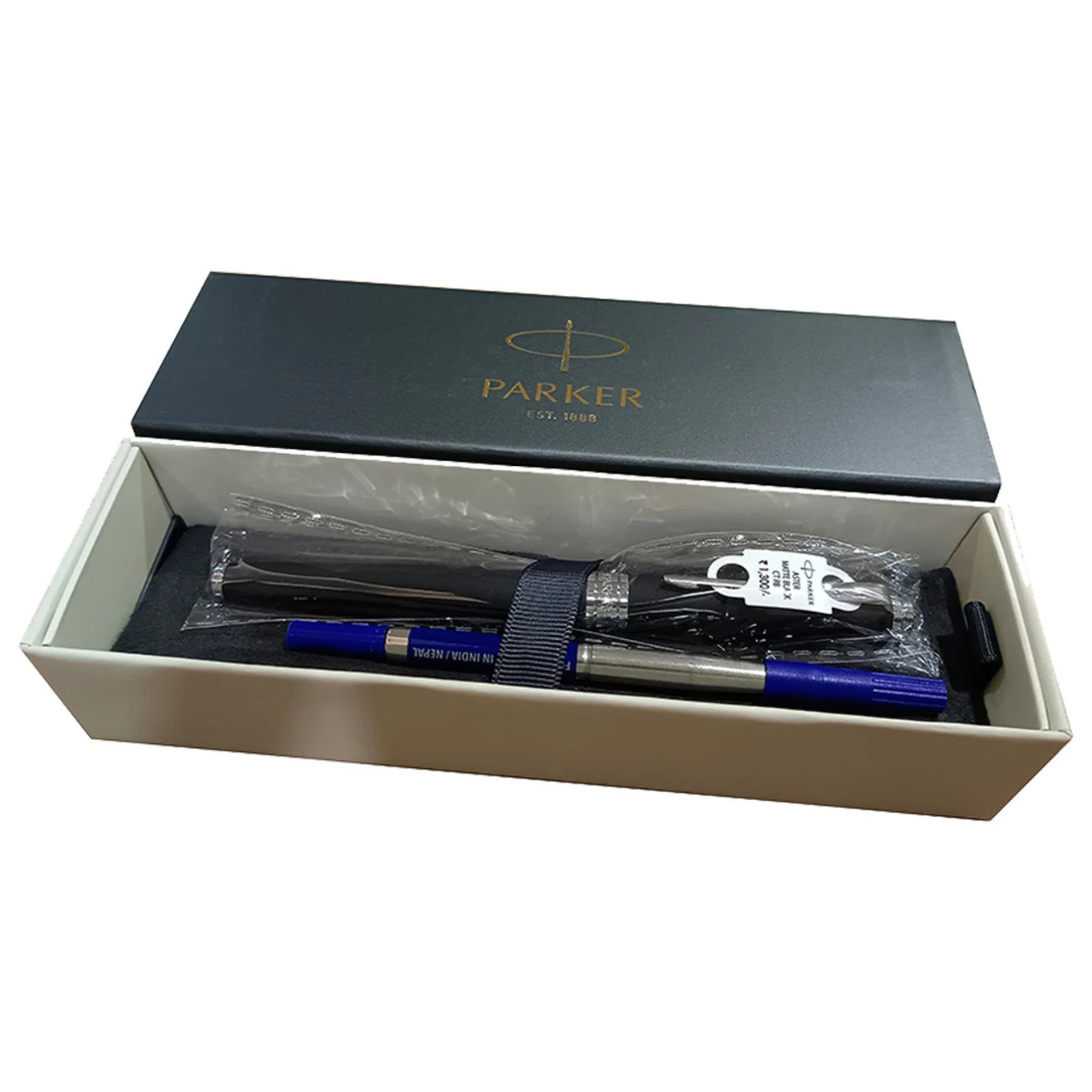 Parker Premium Aster Matte Black CT Roller Ball Pen 9000023077
