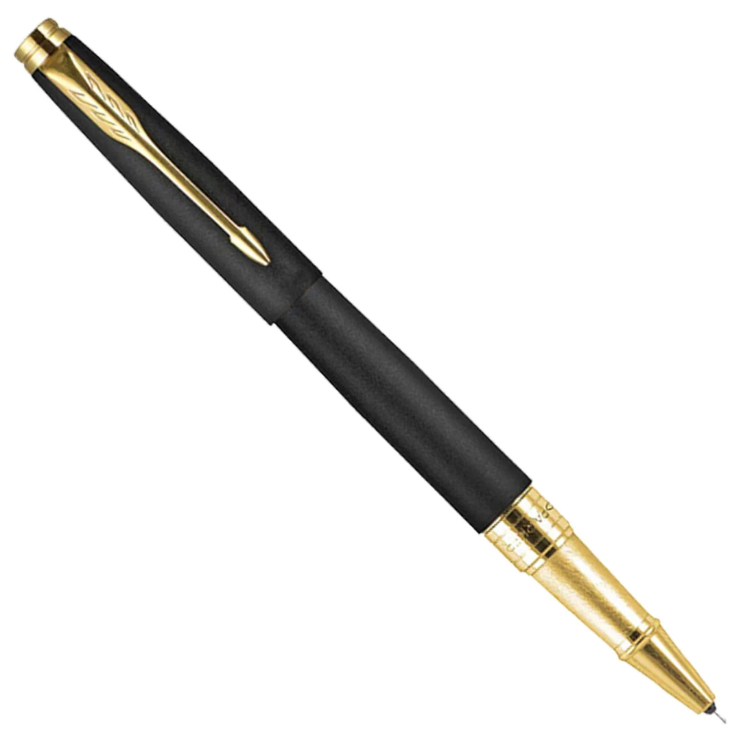Parker Premium Aster Matte Black GT Roller Ball Pen 9000023078