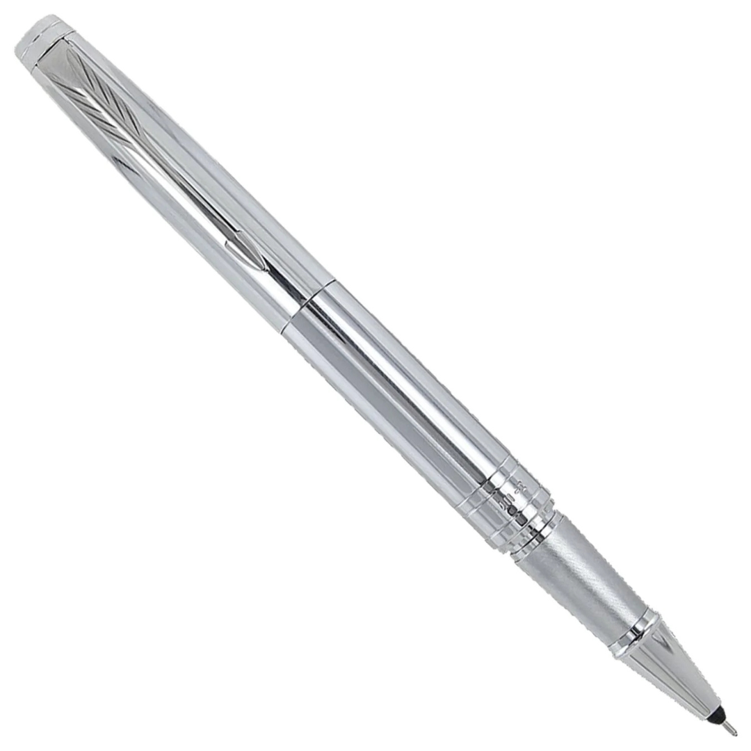Parker Premium Aster Shiny Chrome GT Roller Ball Pen 9000023080
