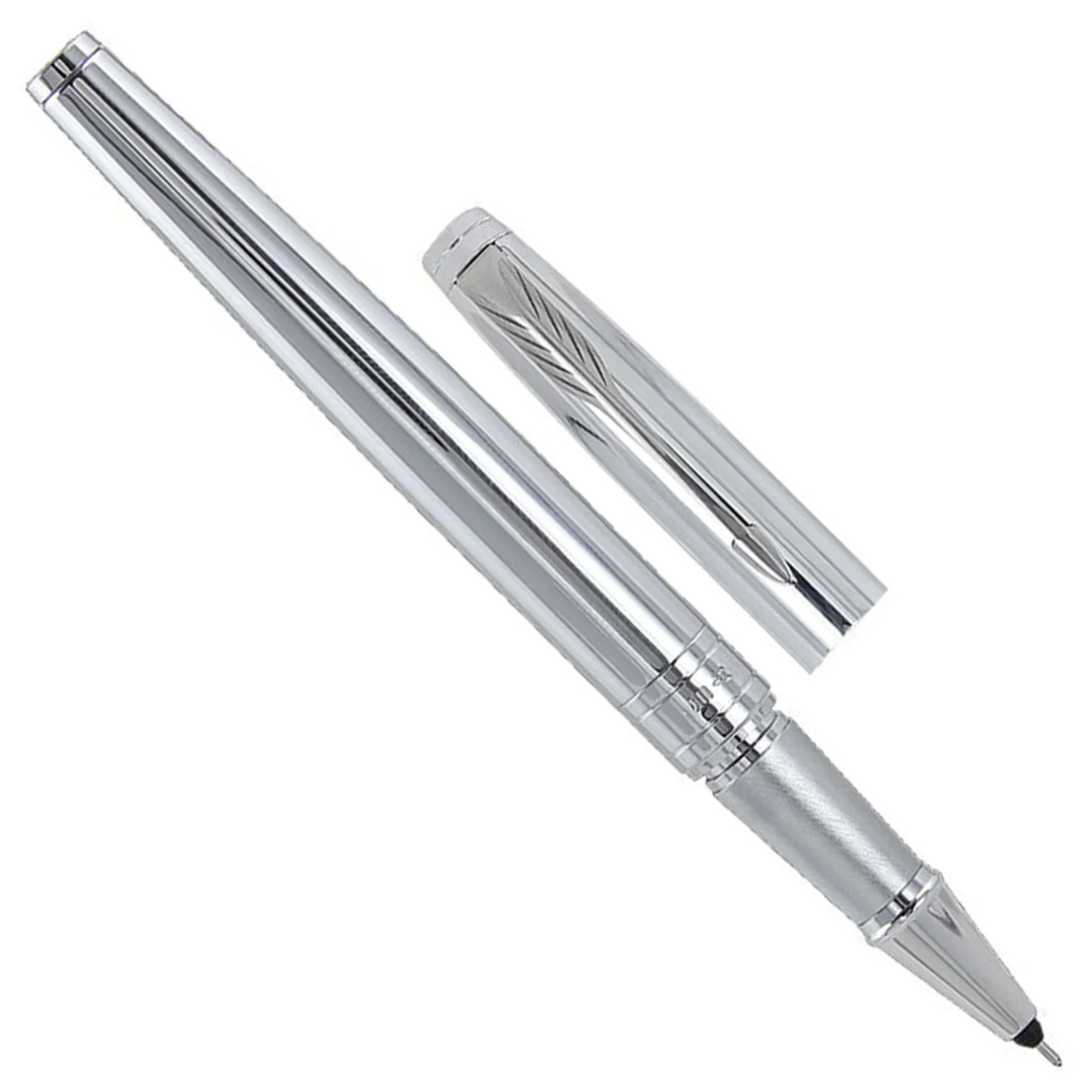 Parker Premium Aster Shiny Chrome GT Roller Ball Pen 9000023080