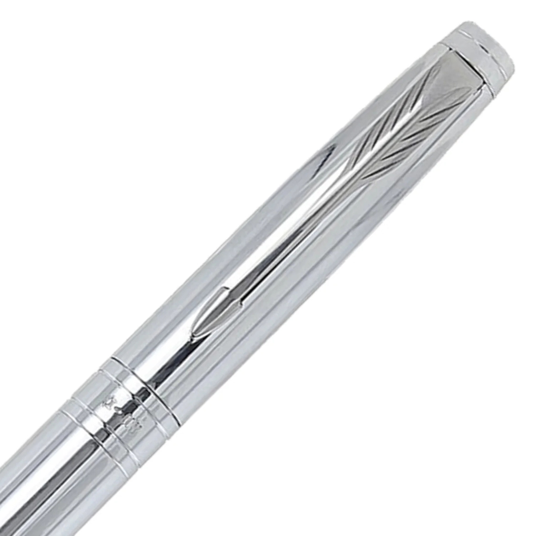 Parker Premium Aster Shiny Chrome GT Roller Ball Pen 9000023080
