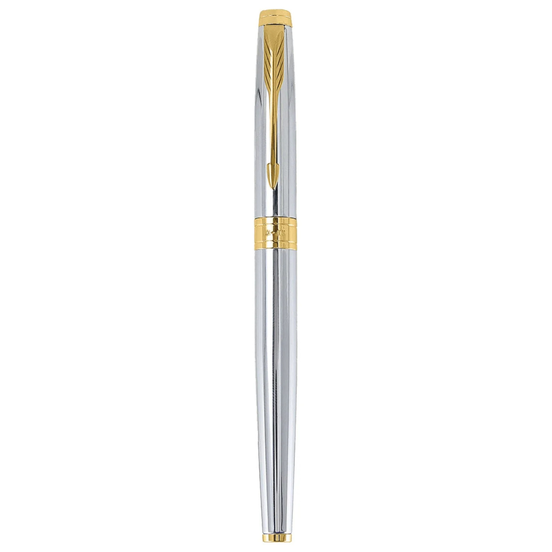 Parker Premium Aster Shiny Chrome GT Roller Ball Pen 9000023080