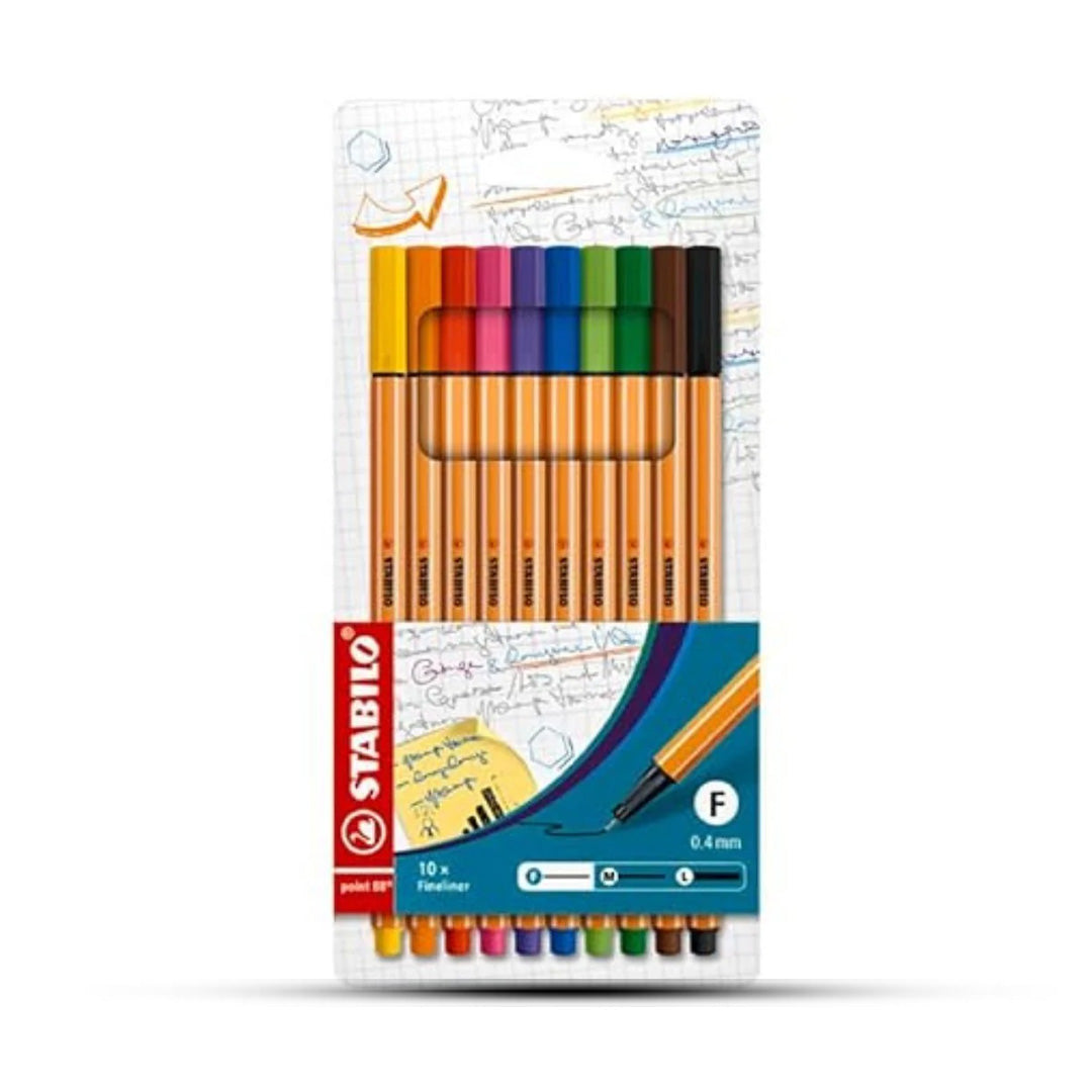 Stabilo Fineliners Point 88 (0.4mm)