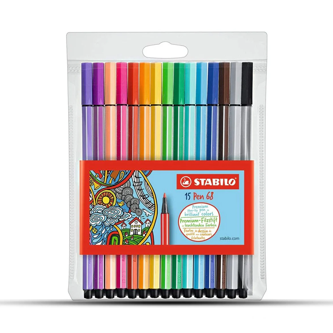 Stabilo Fineliners Point 68 (1mm)