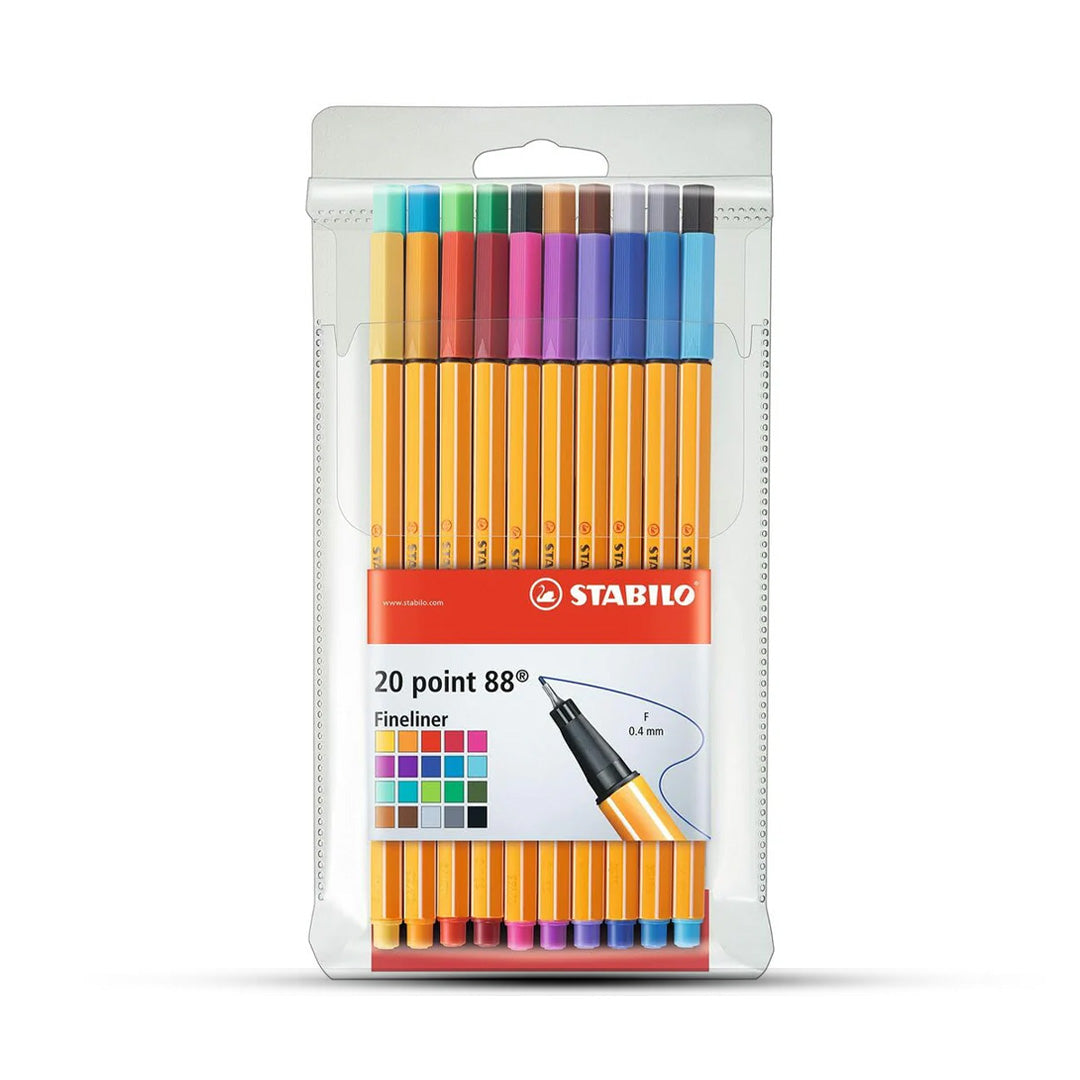 Stabilo Fineliners Point 88 (0.4mm)