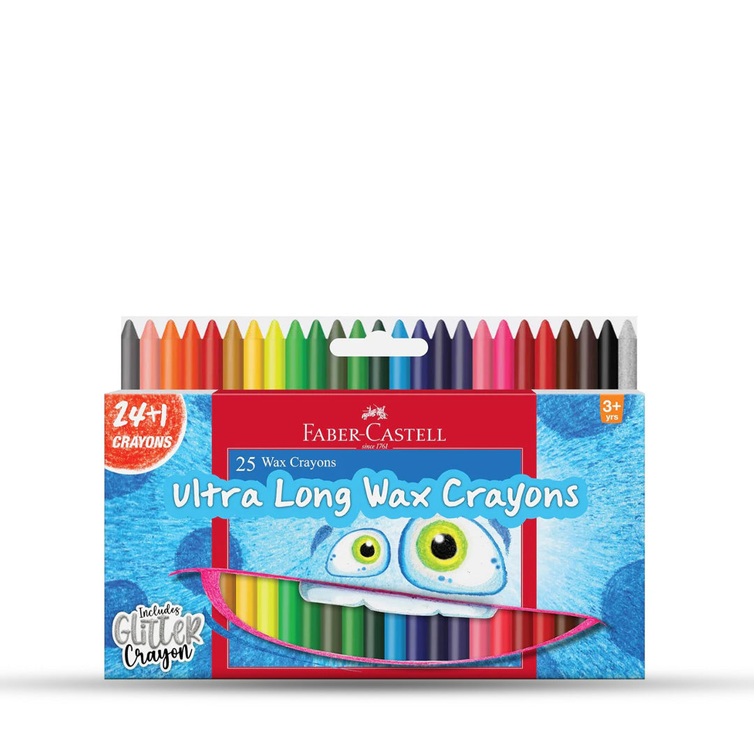 Faber-Castell Ultra Long Wax Crayon Set