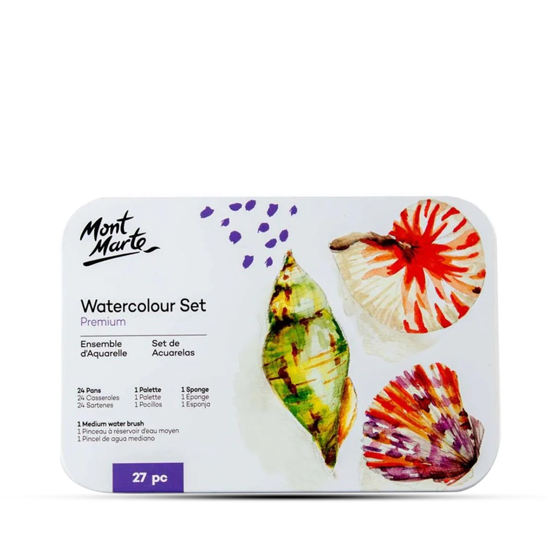 Mont Marte Metallic Watercolour Set