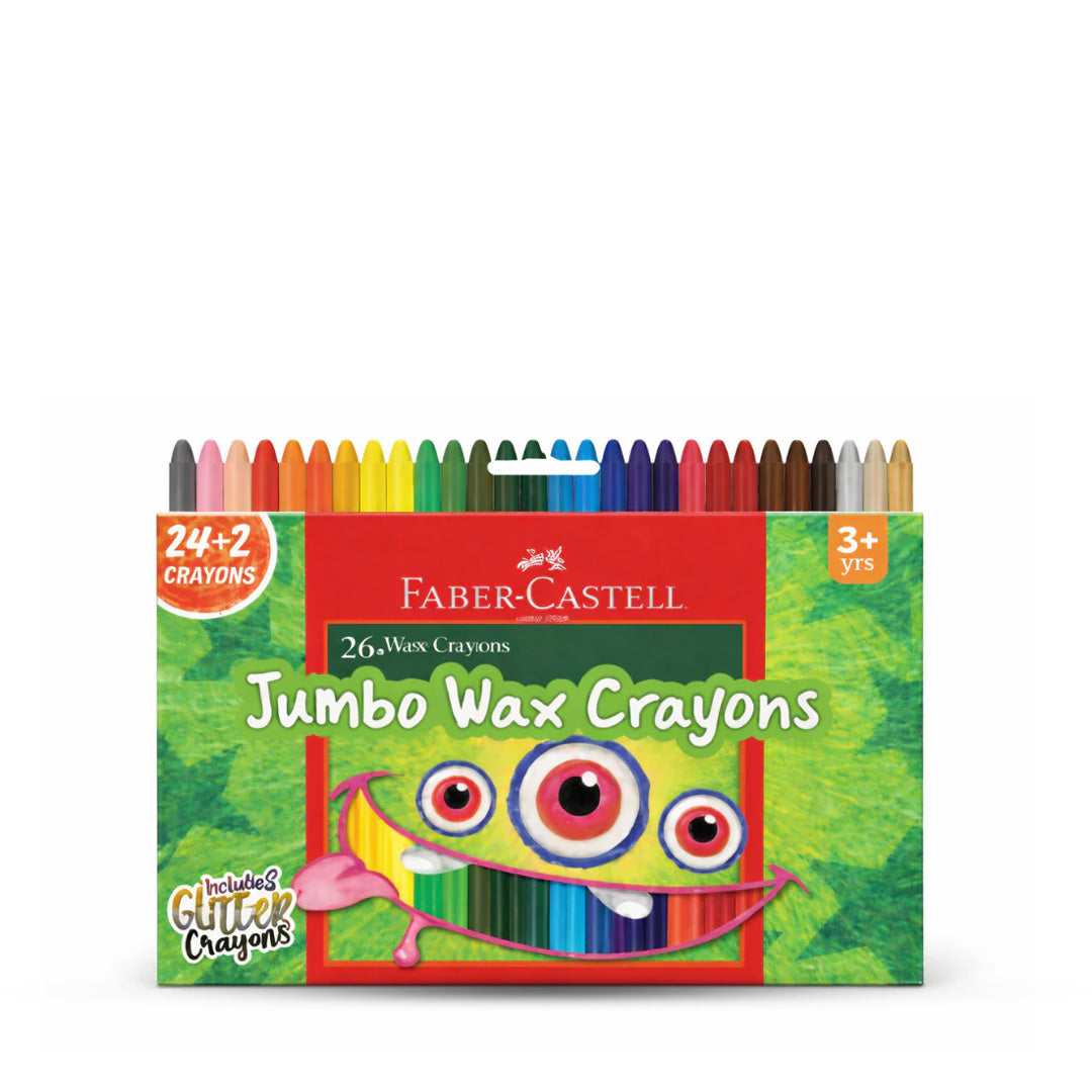 Faber-Castell Ultra Long Wax Crayon Set