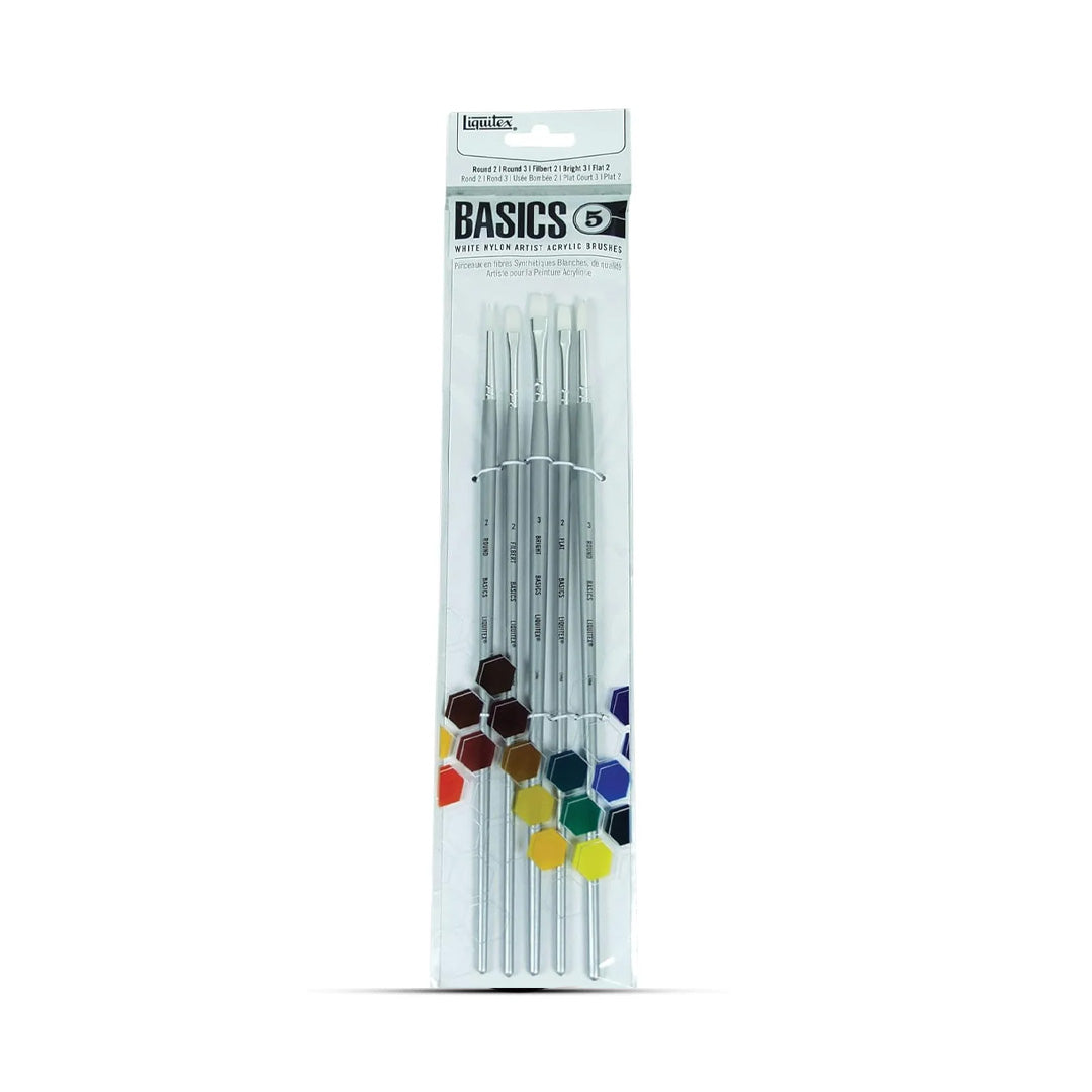 Liquitex Basics Paint Brush Long-Handle Set