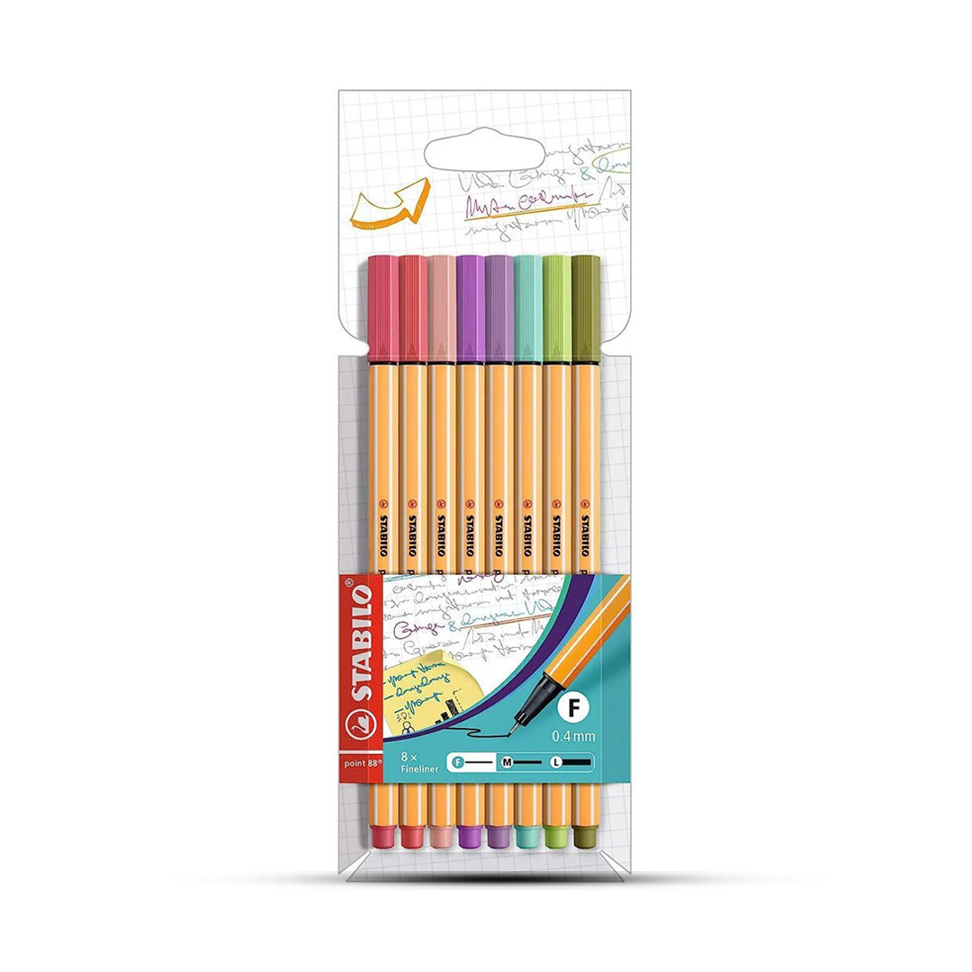 Stabilo Fineliners Point 88 (0.4mm)