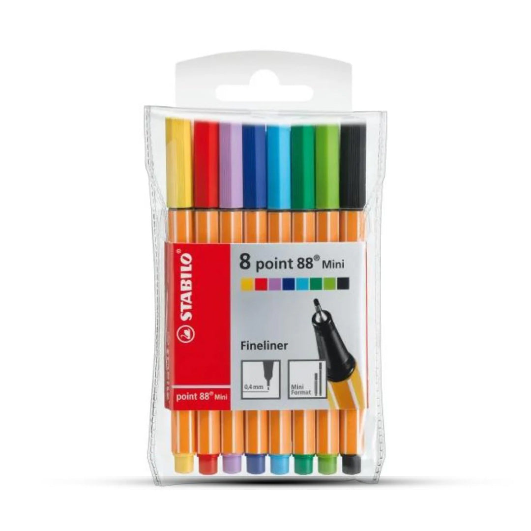 Stabilo Fineliners Point 88 (0.4mm)