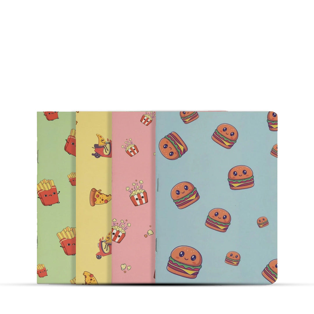 Papboo A5 Plain Notebook Set