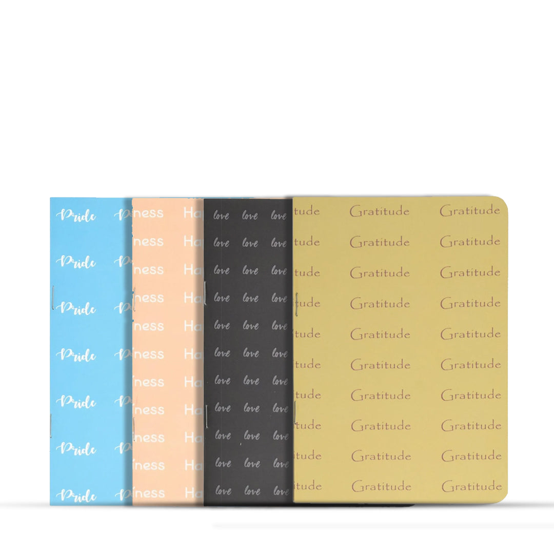 Papboo A5 Unruled Notebook Set