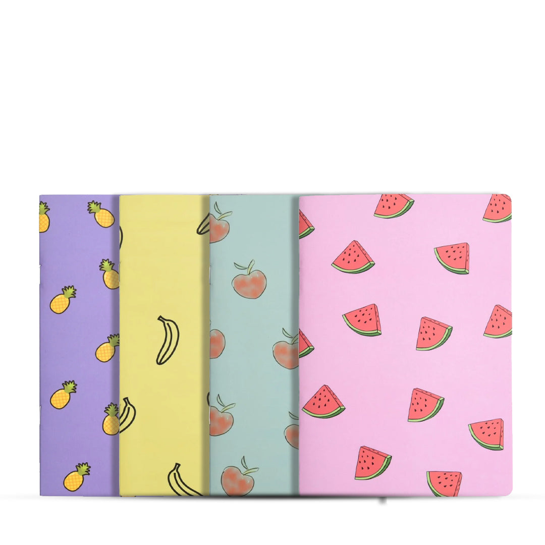 Papboo A5 Unruled Notebook Set