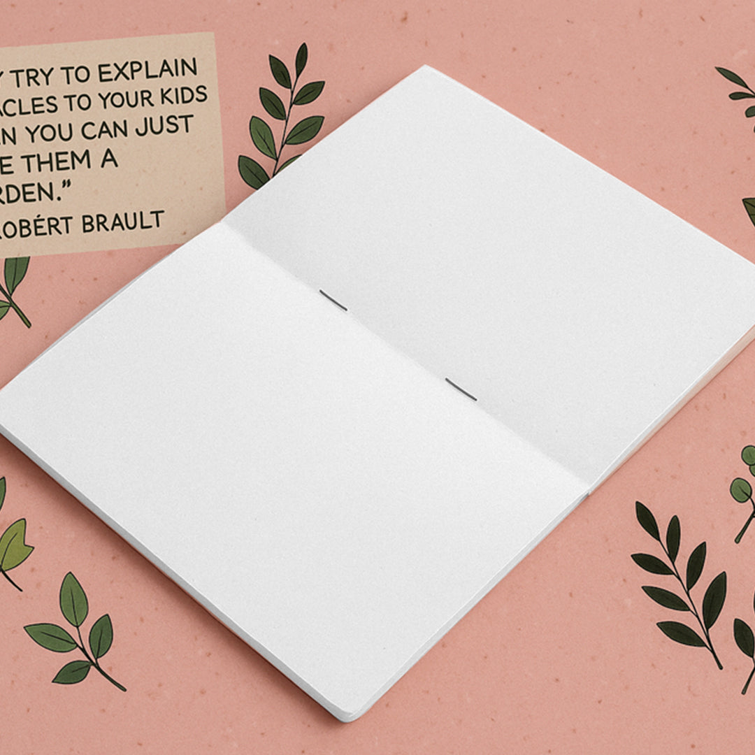 Papboo Plantable B6 Plain Notebook