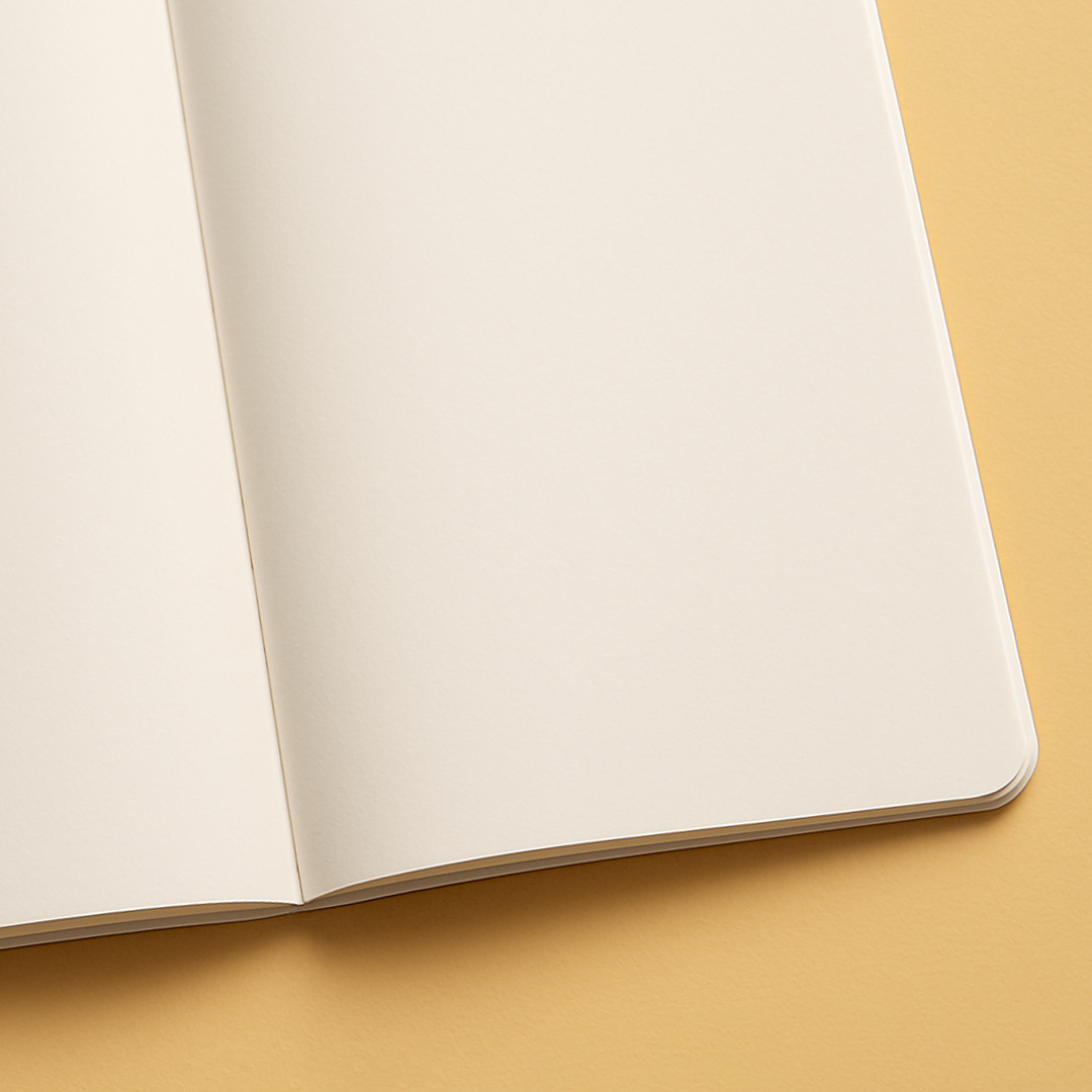Papboo Soft-Bound A5 Plain Notebook
