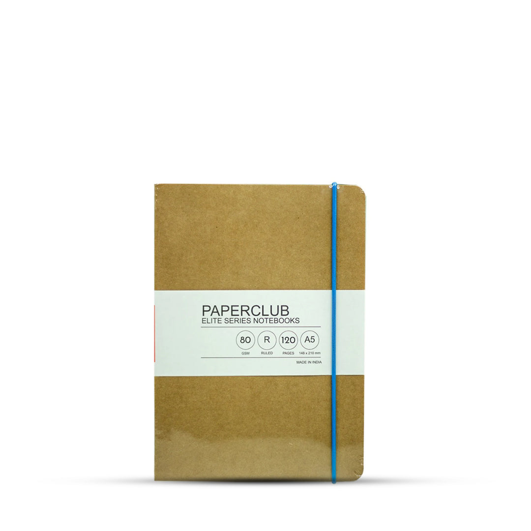 Paperclub Elastic Closure Elite Series Ruled Notebook
