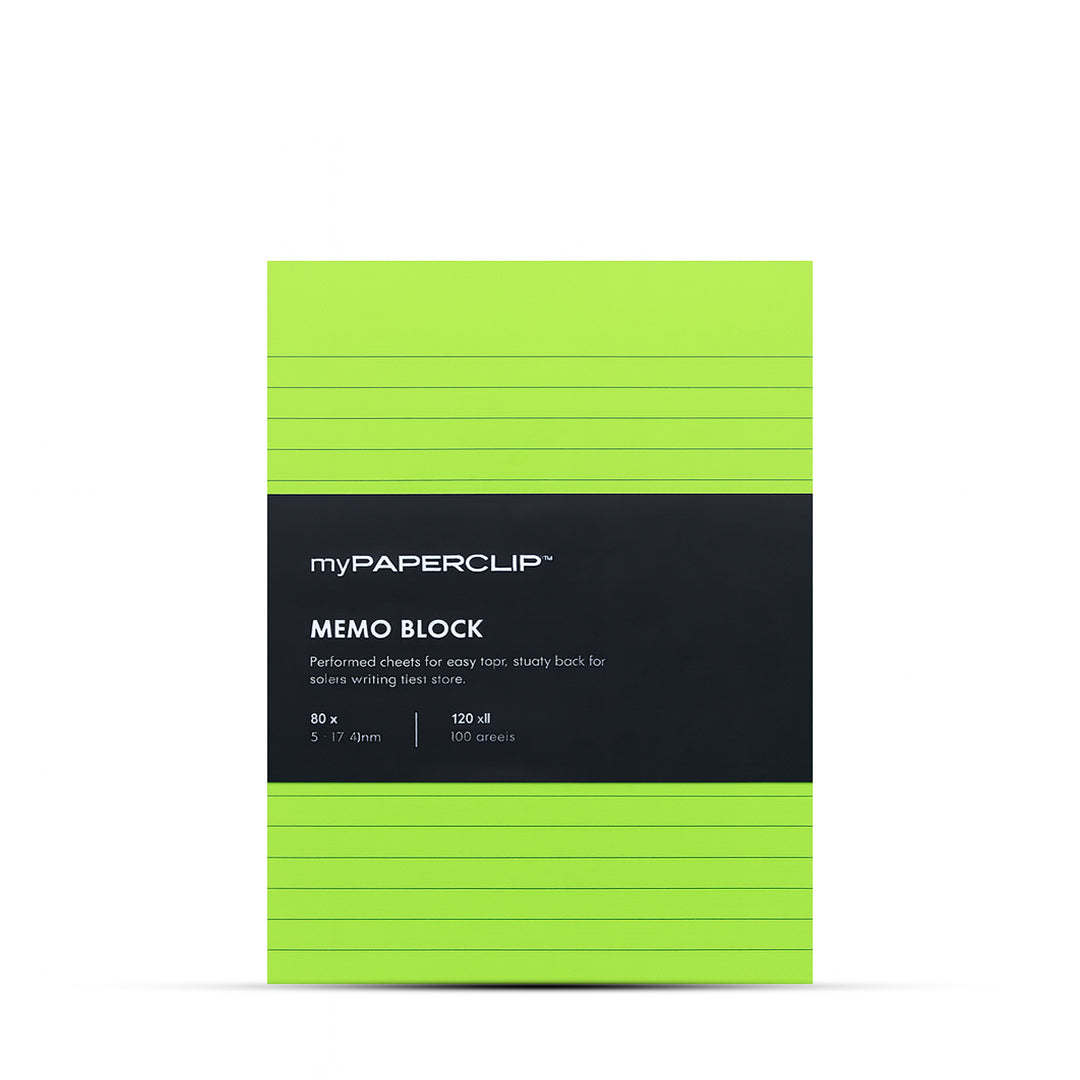 myPaperclip A6 Memo Pad