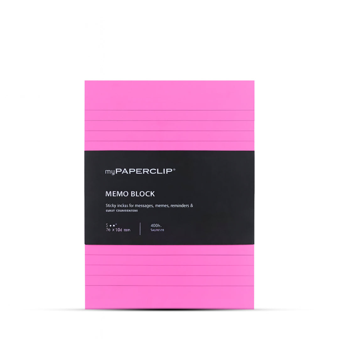 MyPaperclip Memo Block A6