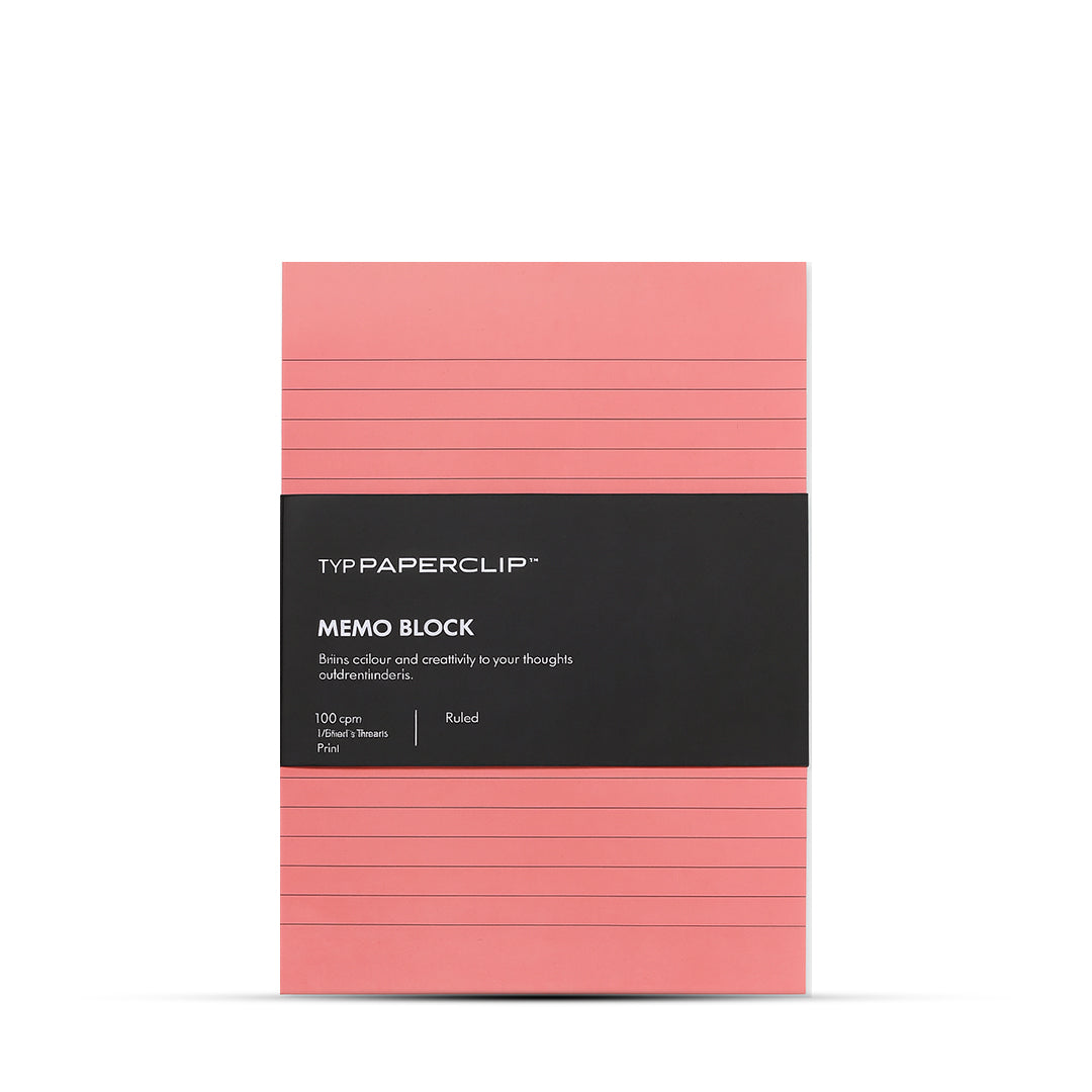 MyPaperclip Memo Block A6