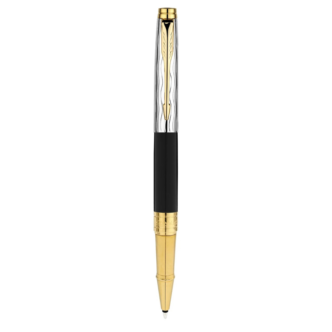 Parker Premium Aster Essential Black/Chrome GT Roller Ball Pen 9000037522