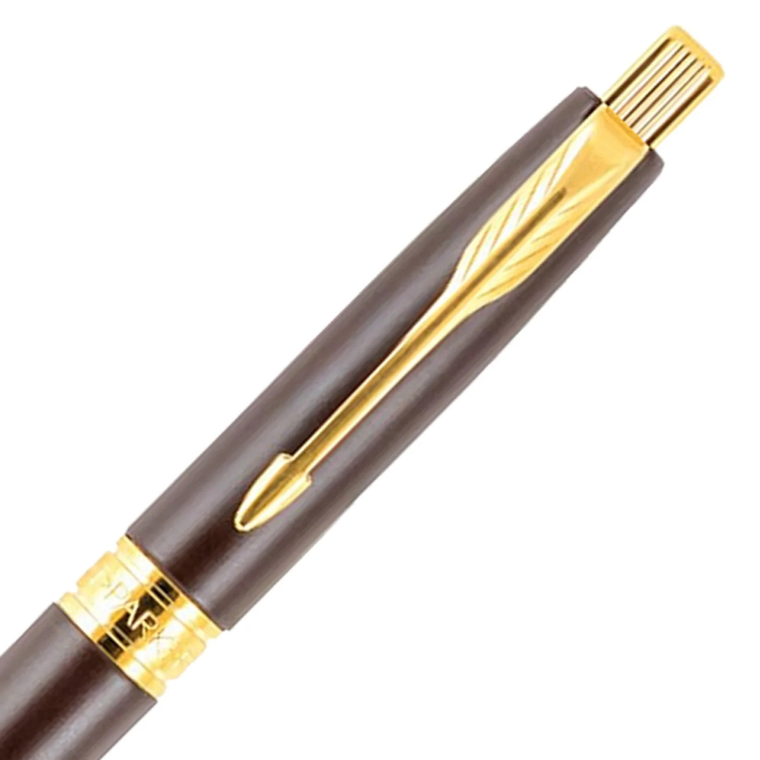 Parker Premium Aster Lacque Brown GT Ballpoint Pen 9000028265
