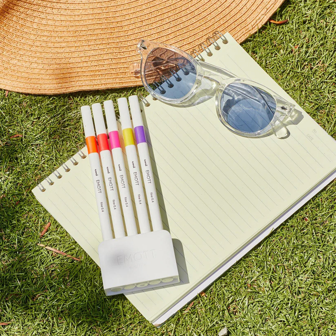 Uni Emott Pens 5-color set