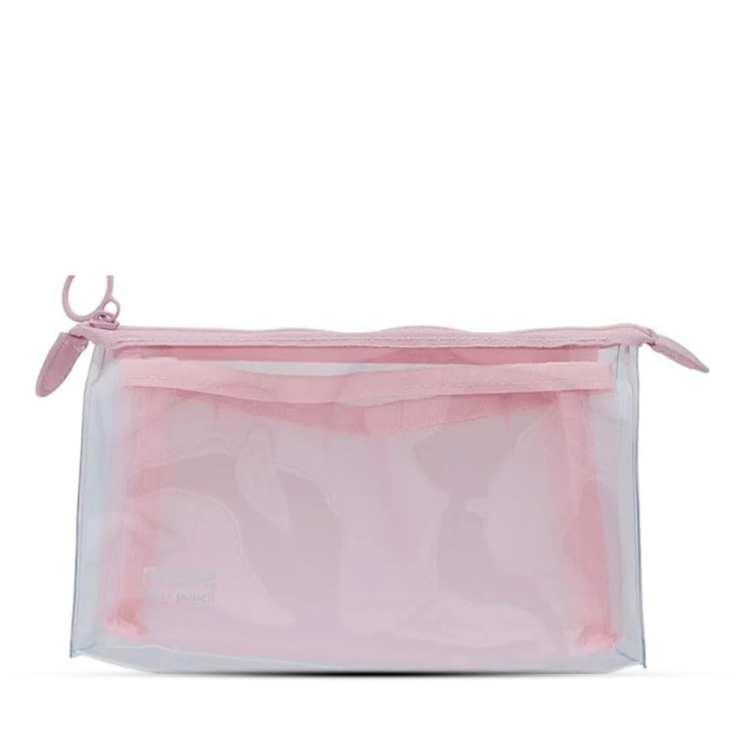 Sun Star Mesh Mitte Clear Pouch